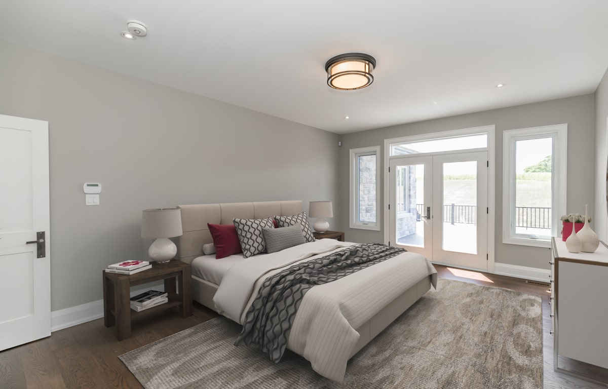 After Virtual Staging Bedroom